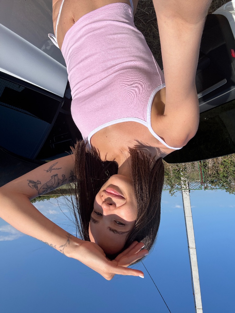 Sexy model Tina in Rome